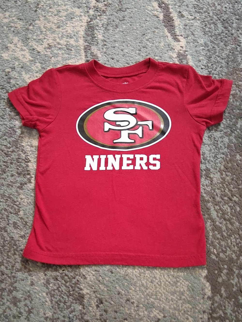 San Francisco 49ers Kids Red Niners Tee
